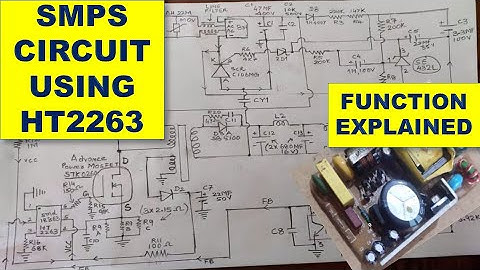 #279 Switch Mode Power Supply Circuit using HT2263 SMPS Controller