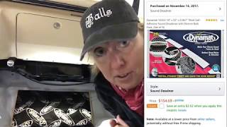 Installation Of Insulation - How To Install Dynamat