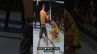 Khamzat Chimaev Almost Knocks Out Gilbert Burns!! 😱💥🔥| UFC 273