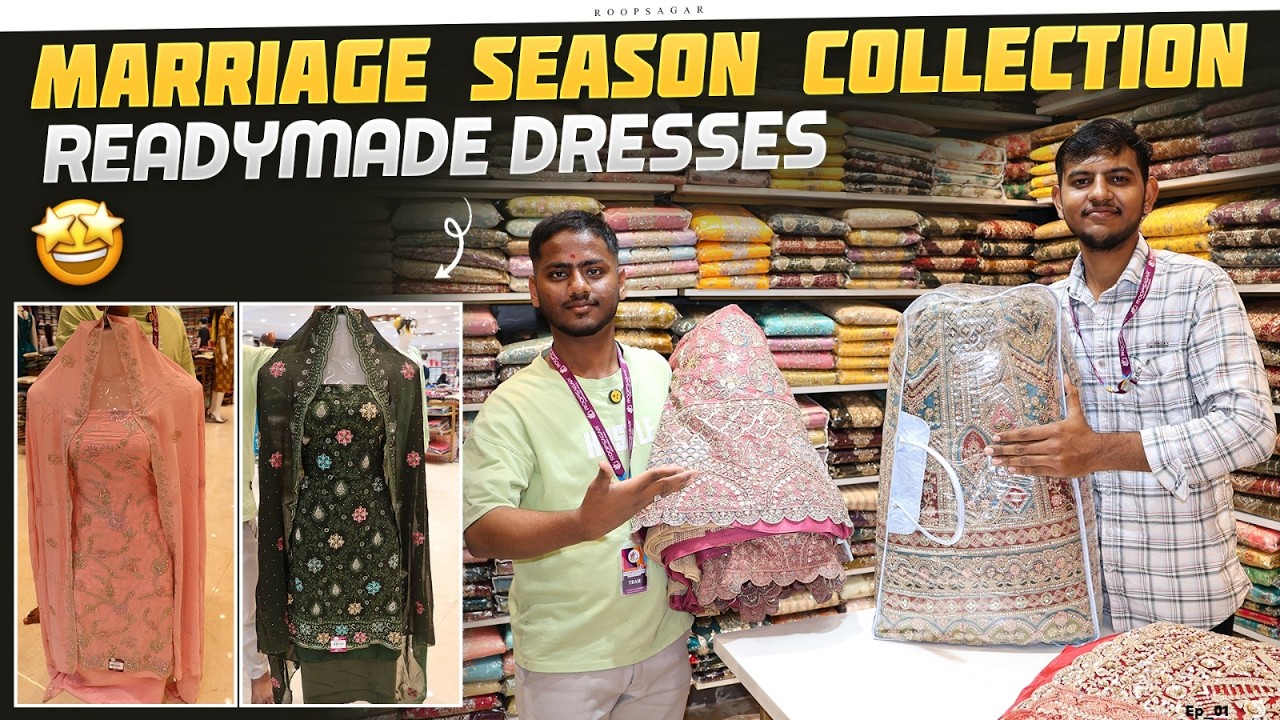 Roop Sagar Shopping Mall | Marriage Season Offers | Designer ReadyMade Dresses
