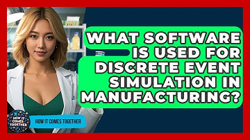 What Software Is Used For Discrete Event Simulation In Manufacturing? - How It Comes Together