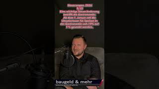 Ermäßigte Mehrwertsteuer für die Gastronomie #nachrichten #podcast #wirtschaft #baufinanzierung