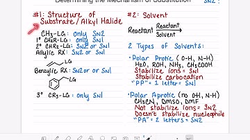 96: Using the leaving group to predict if a mechanism is Sn1 or Sn2