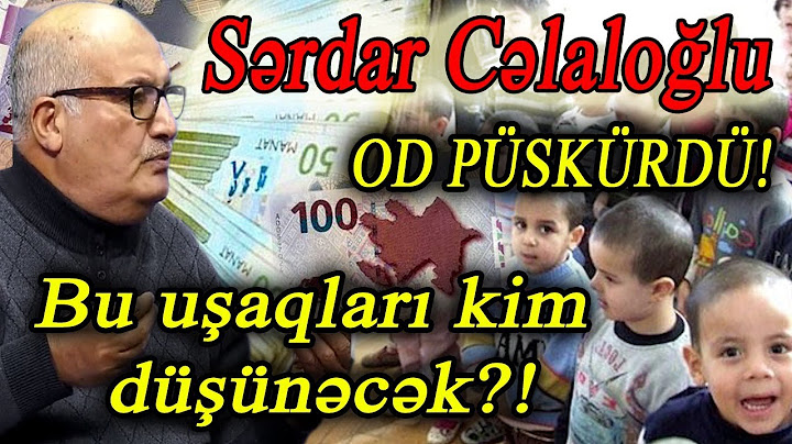 Sərdar Cəlaloğlundan ŞOK: "Bizə Qarabağ lazım deyil!"