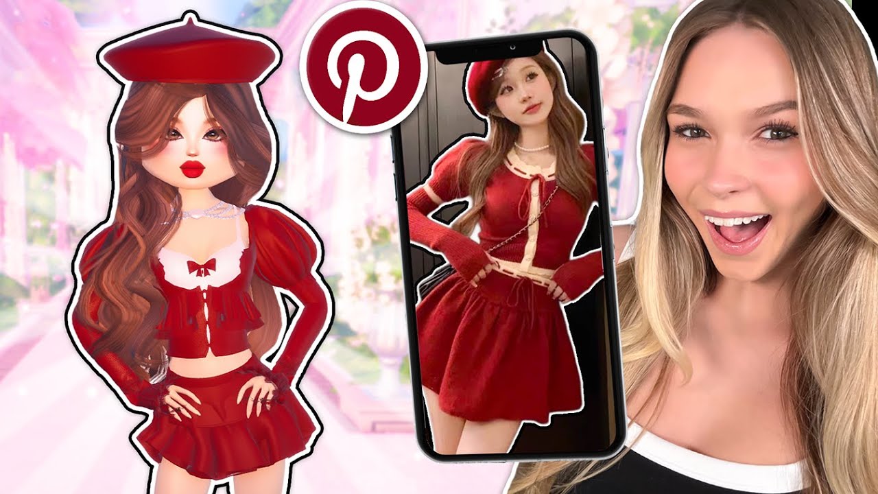 Recreating PINTEREST Outfits in Dress to Impress
