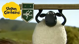 Shaun, o Carneiro [Shaun the Sheep] Aguente firme, ovelha  Hora Especial| Cartoons Para Crianças