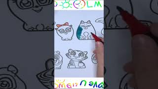 The secret life of pets Coloring Pages 2 #shorts  #drawingforkidseasy #coloring #drawing