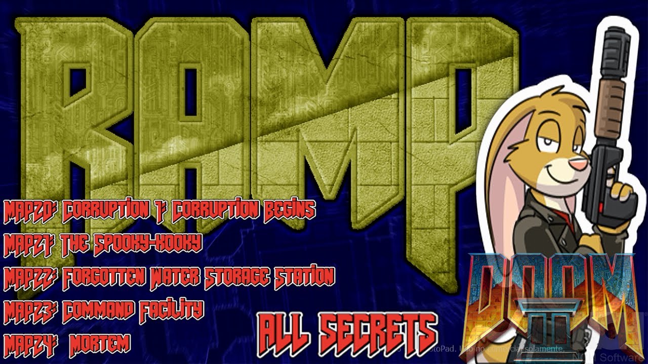 Doom II: RAMP 2021 (MAP20-MAP24) All Secrets