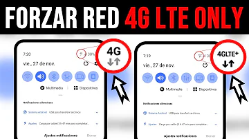 ¿Cómo activo LTE en mi teléfono?