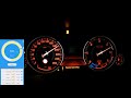 BMW X5 F15 25d 231hp acceleration w dragy