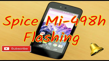 Spice Mi-498h Flashing