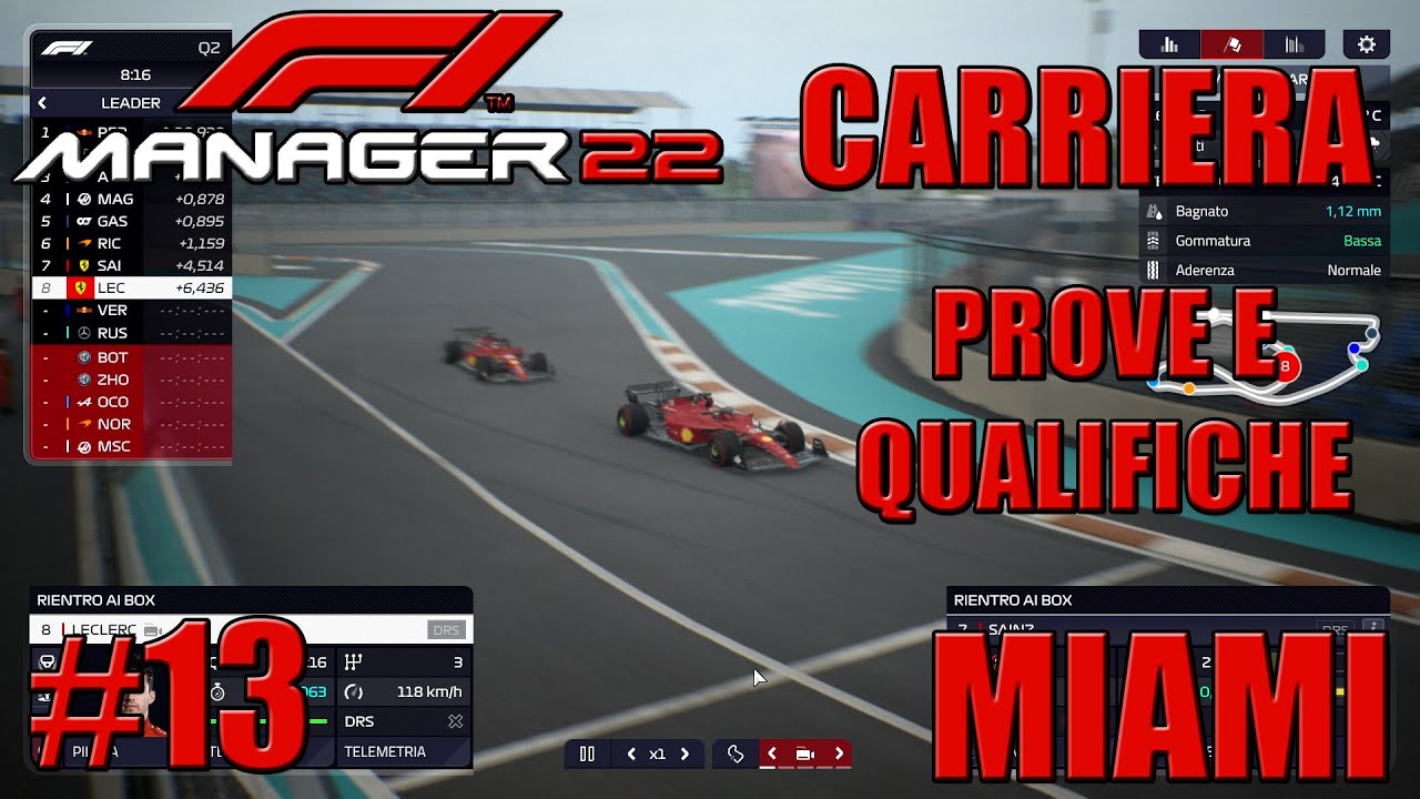 F1 Manager 2022 - Gameplay ITA - Carriera - Let's Play #13 - Non ci ...