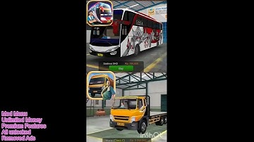 Mobile Bus Simulator Mod Apk Latest Version 2025 | Unlimited Money & All Unlocked & All Unlimited