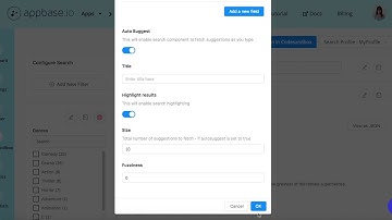Search Preview - appbase.io