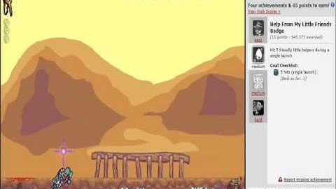 Achievement hunting toss the turtle