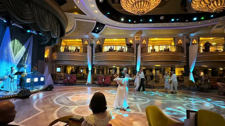 Cunard Queen Elizabeth, August 2025. Ice White Gala, Southeast 9 Duo, L-O-V-E, a Foxtrot