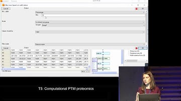 MQSS 2018 | T5: Computational PTM proteomics | Stefka Tyanova