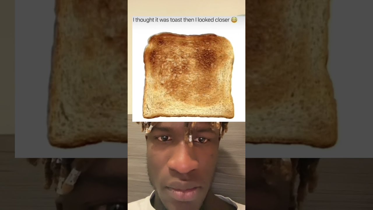 I Thought It Was Toast THEN LOOKED CLOSER