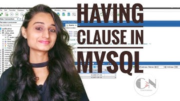 HAVING Clause in MySQL|| MySQL Tutorial || Code With Neha