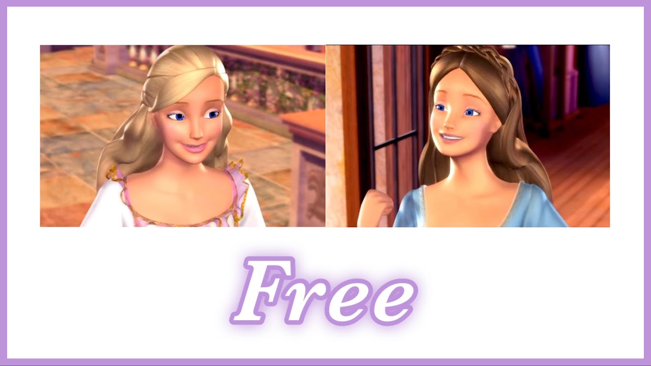 Barbie - Free | Lyrics | Barbie as The Princess & The Pauper (2004)
