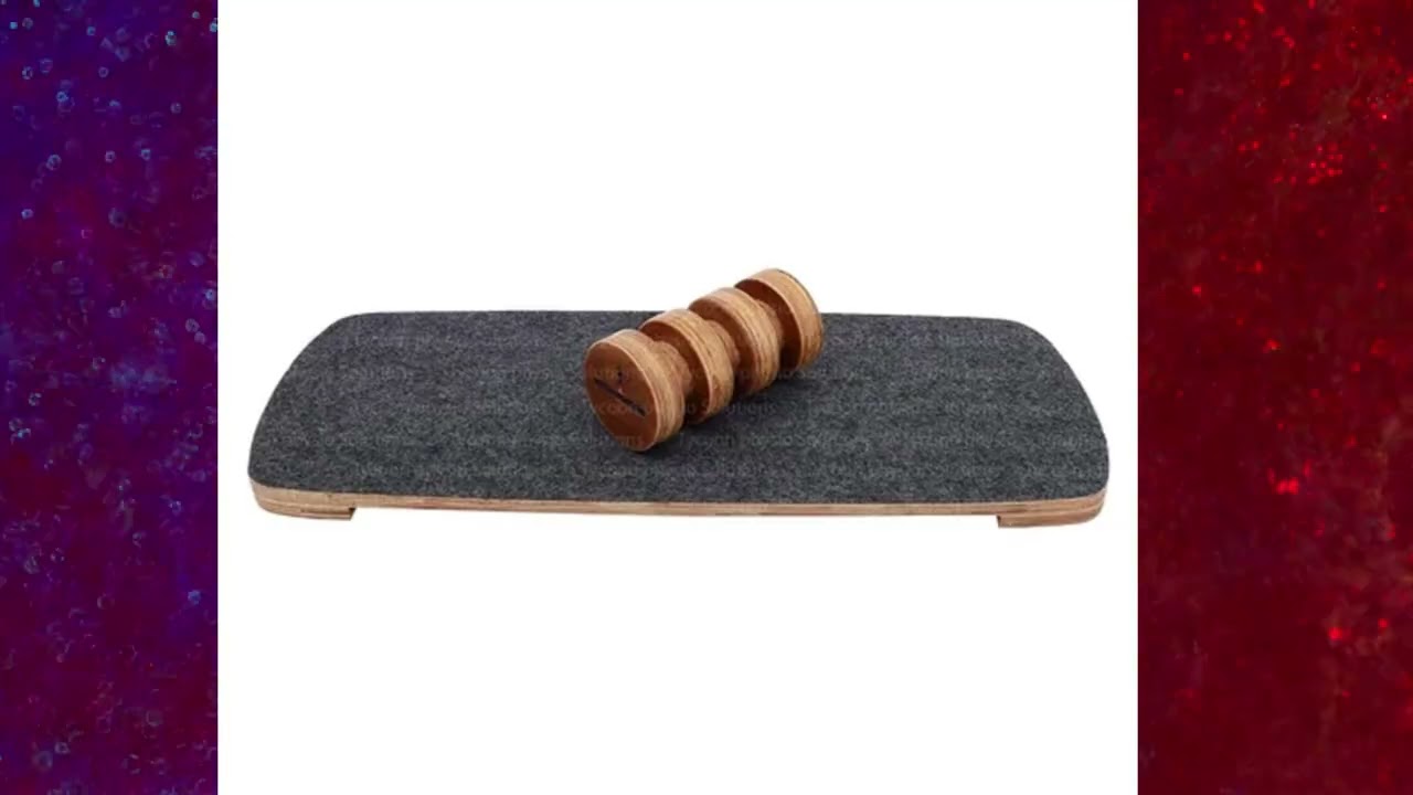 Balance Board Roller wooden for physiotherapy