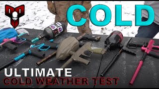 The Ultimate Cold Weather Test For Paintball Markers Cs3, Lv2, Gtek 180R, Dsr, M3, Tm40, Era