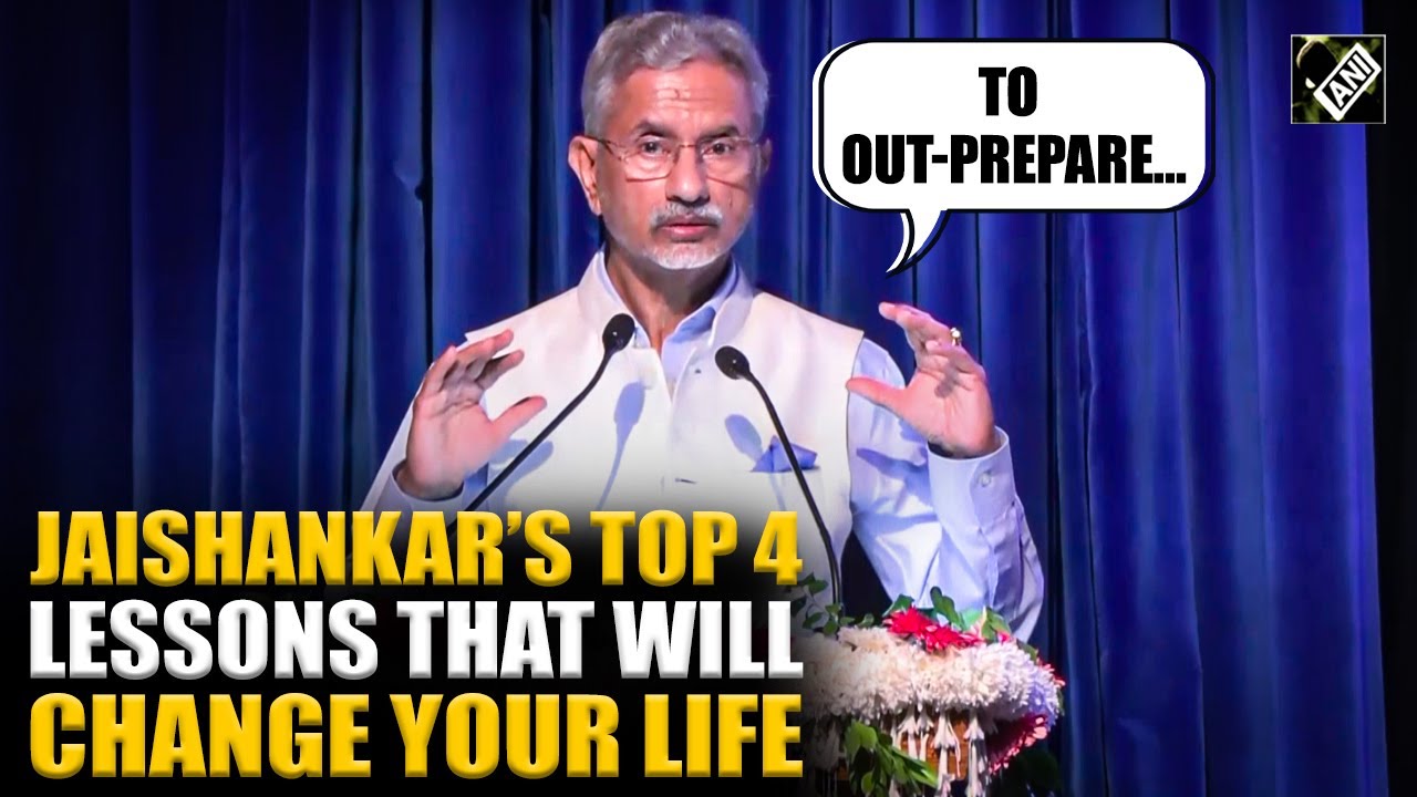 EAM S Jaishankar’s four key lessons for school life you can’t miss at all | The Air Force School