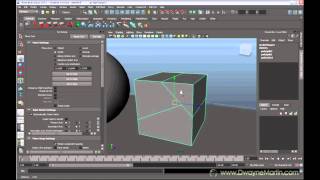 Maya 2012 Tutorial 9 - Interactive Split Tool