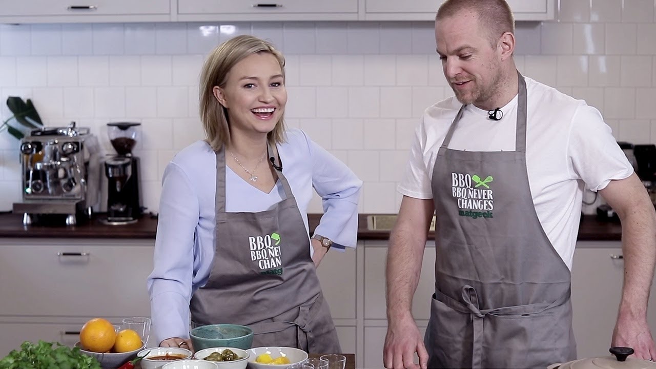 Video till Matgeek och Jimmie Åkesson lagar mat