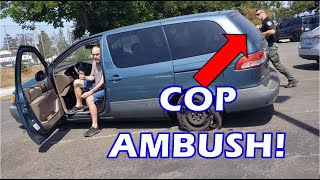 INTOXICATED DRIVER TRIES TO MAKE GETAWAY! - Road Rage, Bad Drivers, Instant Karma, Convenient Cop