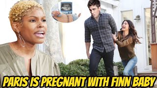 Paris is pregnant with Finn baby - Steffy take Hayes out of town The Bold and the Beautiful Spoilers