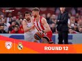 Olympiacos Piraeus-Real Madrid | Round 12 Highlights | 2023-24 Turkish Airlines EuroLeague