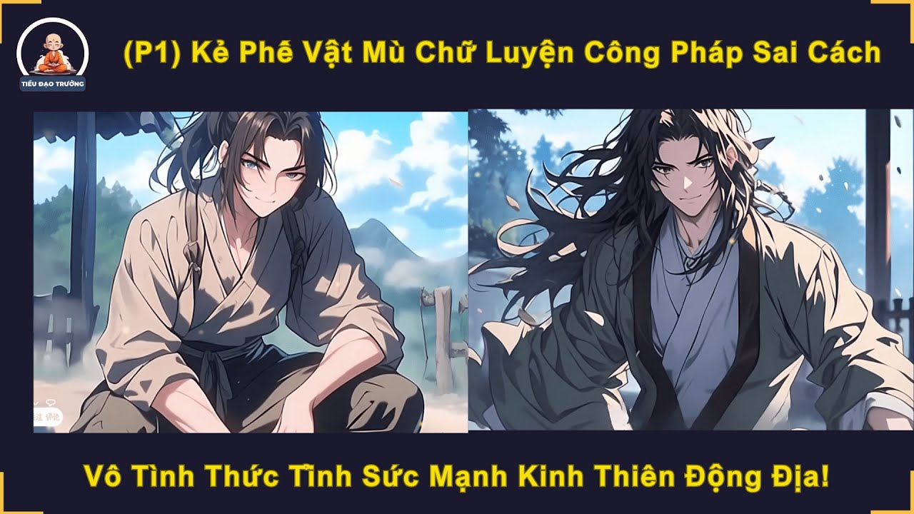 (P1) Kẻ Phế Vật Mù Chữ Luyện Công Pháp Sai Cách, Vô Tình Thức Tỉnh Sức Mạnh Kinh Thiên Động Địa!