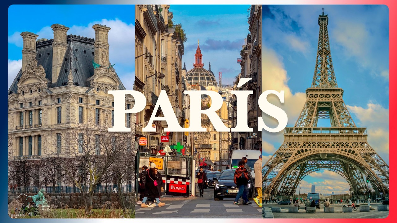 París, Francia 2026: La Gran Caminata de 25km 🇫🇷 | De la Torre Eiffel a Rincones Ocultos (4K ASMR)