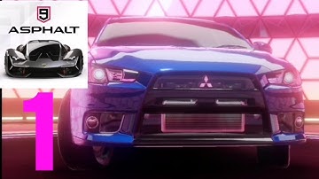 Asphalt 9: Legends - Gameplay Walkthrough Part 1 (iOS, Android)