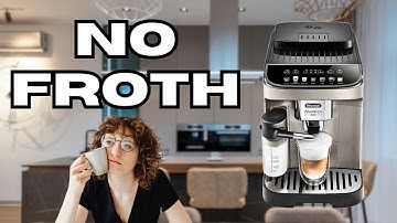 Delonghi Espressomachine schuimt de melk niet meer op! Repareer dit.