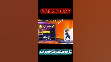 free fire max ❤️ || One spin trick😀 || #gaming #freefiremax #youtube #Trick #shorts
