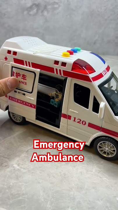 Emergency Ambulance Van 🚑 #shorts #diecast #viralvideo