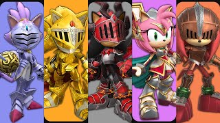 Sonic Forces Speed Battle ALL Knights Characters