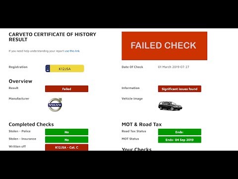 MOT History [CarVeto MOT History Check] In-Depth MOT Checker With DVLA