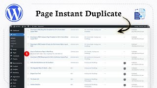 How to duplicate a page in WordPress (Quick Clone)