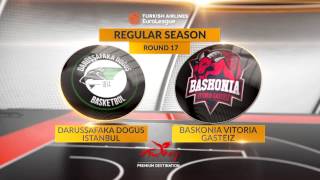 Highlights: Darussafaka Dogus Istanbul - Baskonia Vitoria Gasteiz