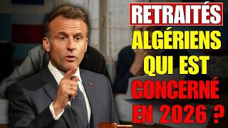 France Avril et Mai 2026   Retraités Algériens — Qui Est Concerné   CNAV, ASPA, AAH, RSA