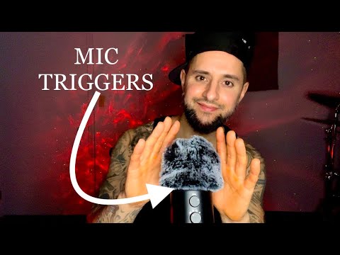 ASMR | Mic Triggers// For Sleep, Relaxation and Tingles! Calming Whispers!