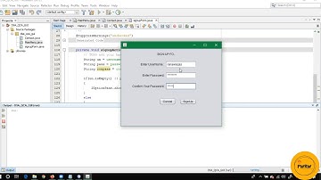 JAVA | GUI SignUp Window Using Netbeans | Programming with Rana Waqas