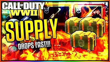 HOW TO GET HEROIC WEAPONS IN SUPPLY DROPS IN COD WW2! HOW TO GET BETTER SUPPLY DROPS IN COD WW2!