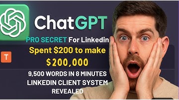 I Turned ChatGPT Pro Into A Client-Acquisition Machine (LinkedIn AI Strategy Revealed)
