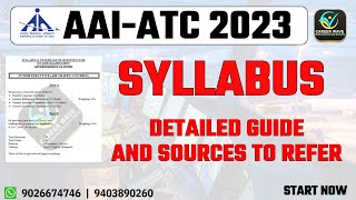 AAI ATC 2023 Official Syllabus and Exam Pattern Out |AAI ATC 2023 SYLLABUS |AAI ATC Physics Syllabus