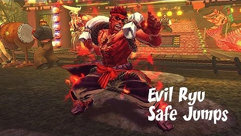 Ultra Street Fighter IV: Evil Ryu Safe Jumps
