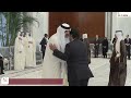 Su Alteza el Emir recibe al presidente del Consejo Presidencial de Libia